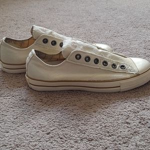 Off-White Slip-on Converse All-star Women's 8